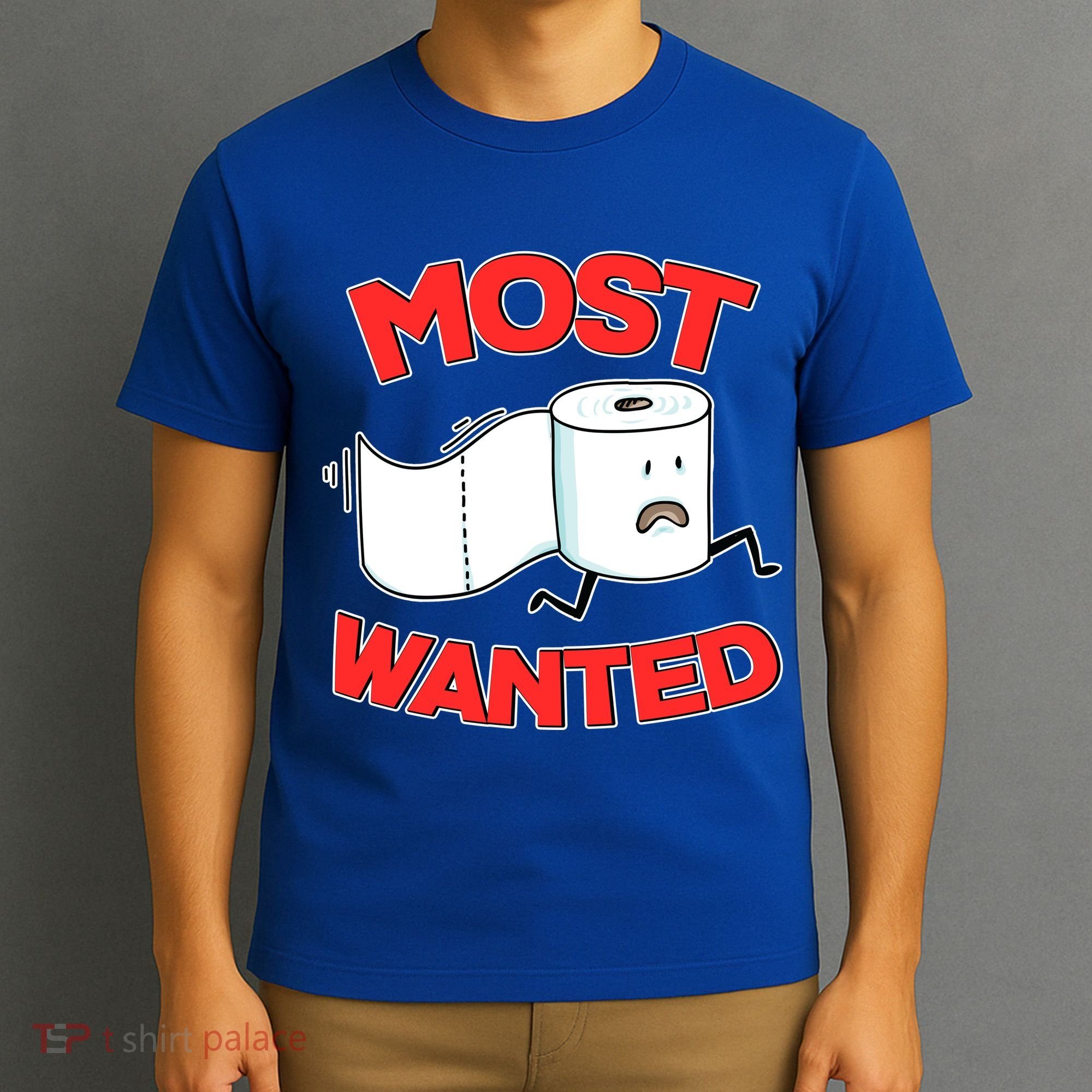 Most Wanted Toilet Paper T-Shirt