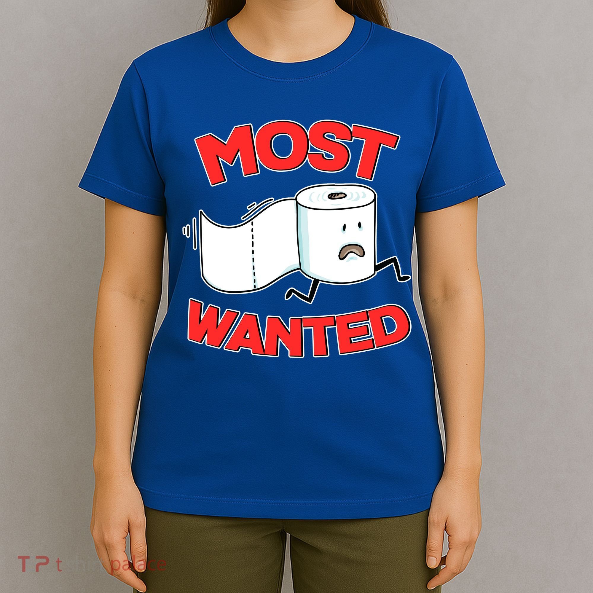 Most Wanted Toilet Paper T-Shirt
