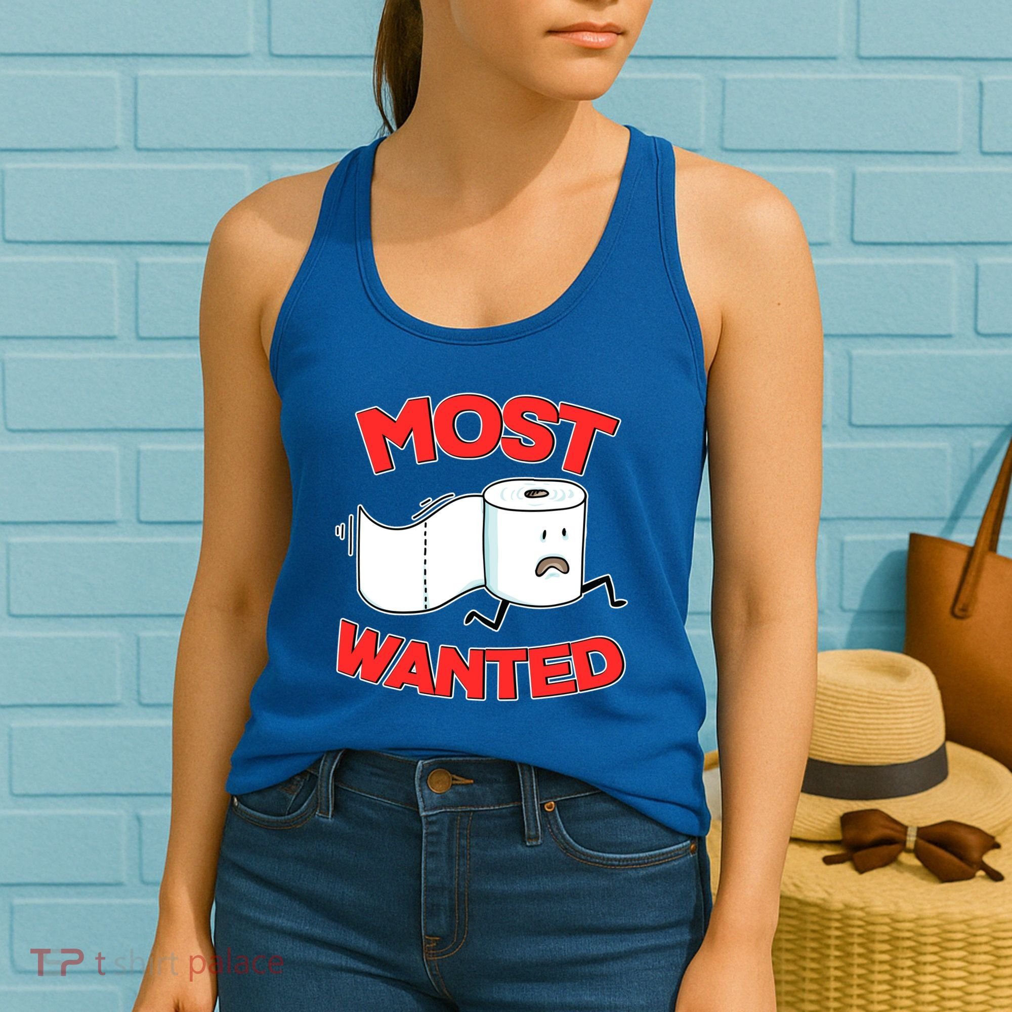 Most Wanted Toilet Paper Women's Tank Top
