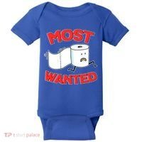 Most Wanted Toilet Paper Baby Bodysuit thumb 0