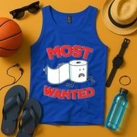 Most Wanted Toilet Paper Tank Top thumb 4
