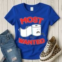 Most Wanted Toilet Paper Women's T-Shirt thumb 3