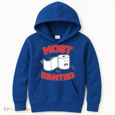 Most Wanted Toilet Paper Kids Hoodie