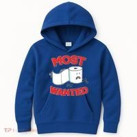 Most Wanted Toilet Paper Kids Hoodie thumb 0