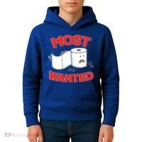 Most Wanted Toilet Paper Kids Hoodie thumb 4
