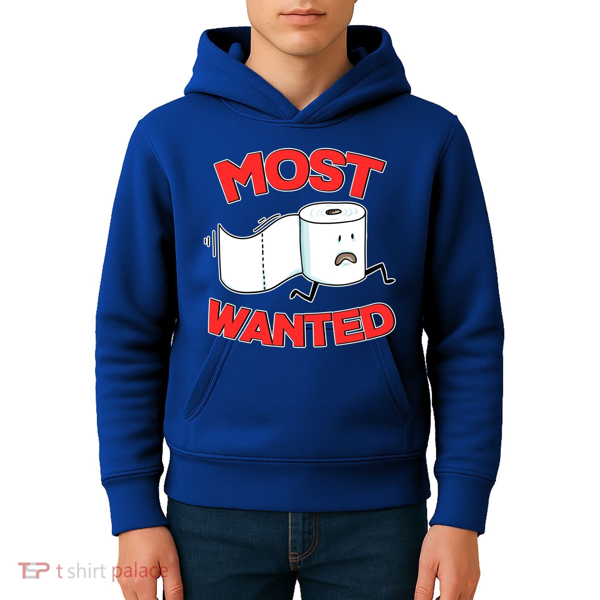 Most Wanted Toilet Paper Kids Hoodie