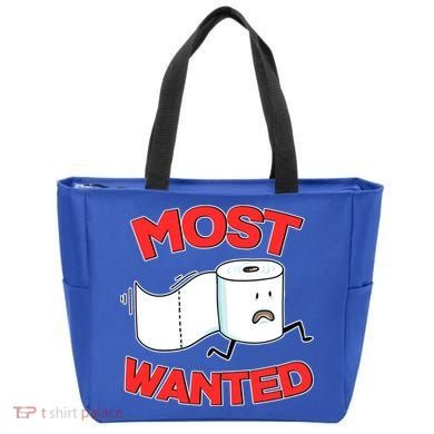 Most Wanted Toilet Paper Tote Bag