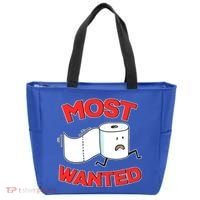 Most Wanted Toilet Paper Tote Bag thumb 0
