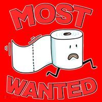 Most Wanted Toilet Paper Santa Hat thumb 1