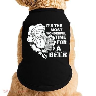 Most Wonderful Time For A Beer Doggie Tank