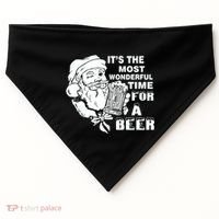 Most Wonderful Time For A Beer USA-Made Doggie Bandana thumb 0