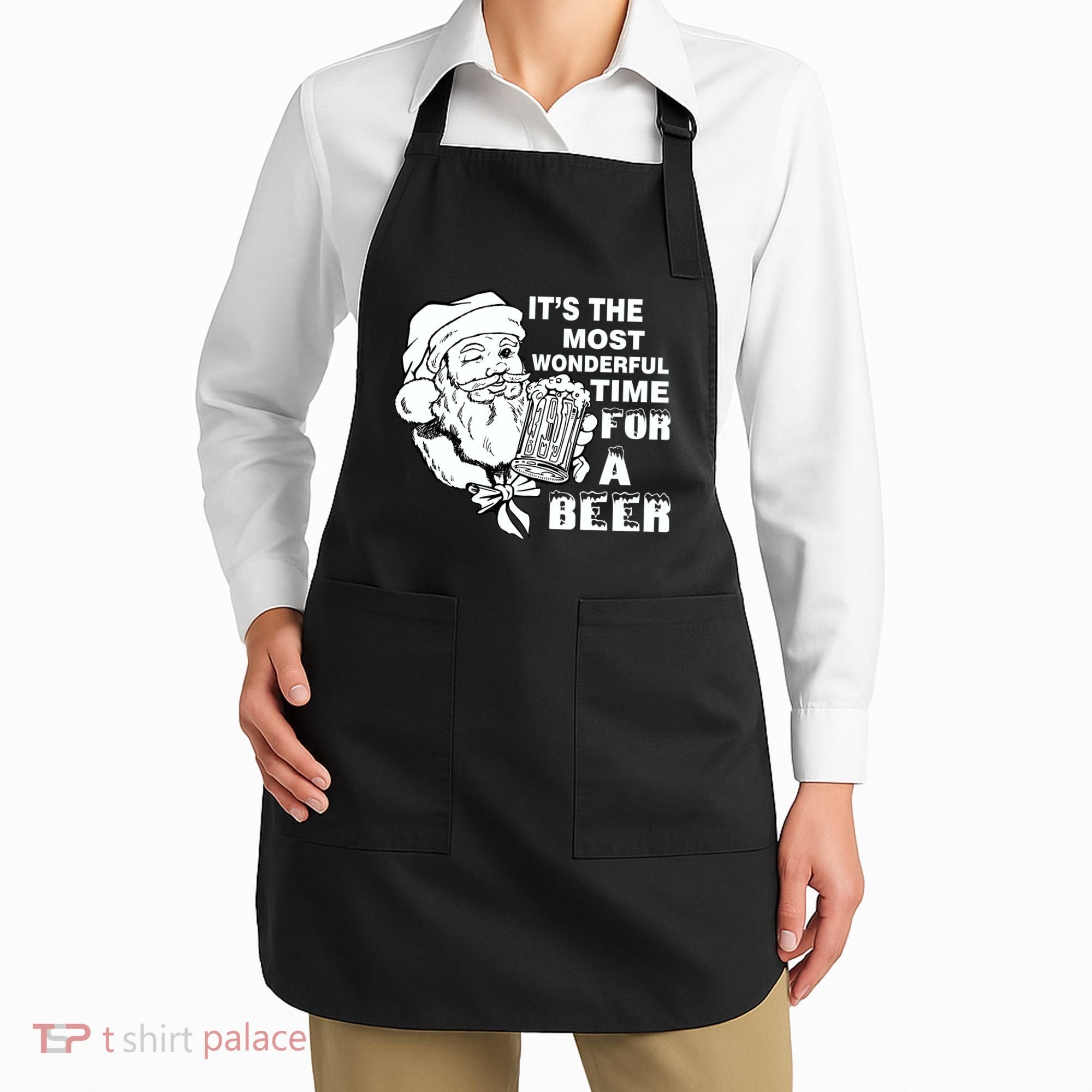 Most Wonderful Time For A Beer Apron