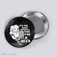 Most Wonderful Time For A Beer Button thumb 0
