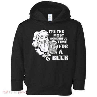 Most Wonderful Time For A Beer Toddler Hoodie