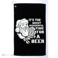 Most Wonderful Time For A Beer Golf Towel thumb 0