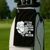 Most Wonderful Time For A Beer Golf Towel thumb 2
