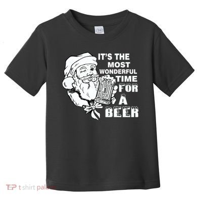 Most Wonderful Time For A Beer Toddler T-Shirt