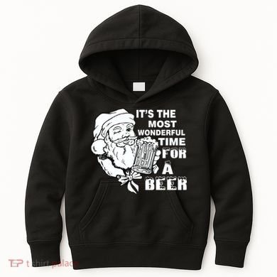 Most Wonderful Time For A Beer Kids Hoodie
