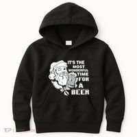 Most Wonderful Time For A Beer Kids Hoodie thumb 0