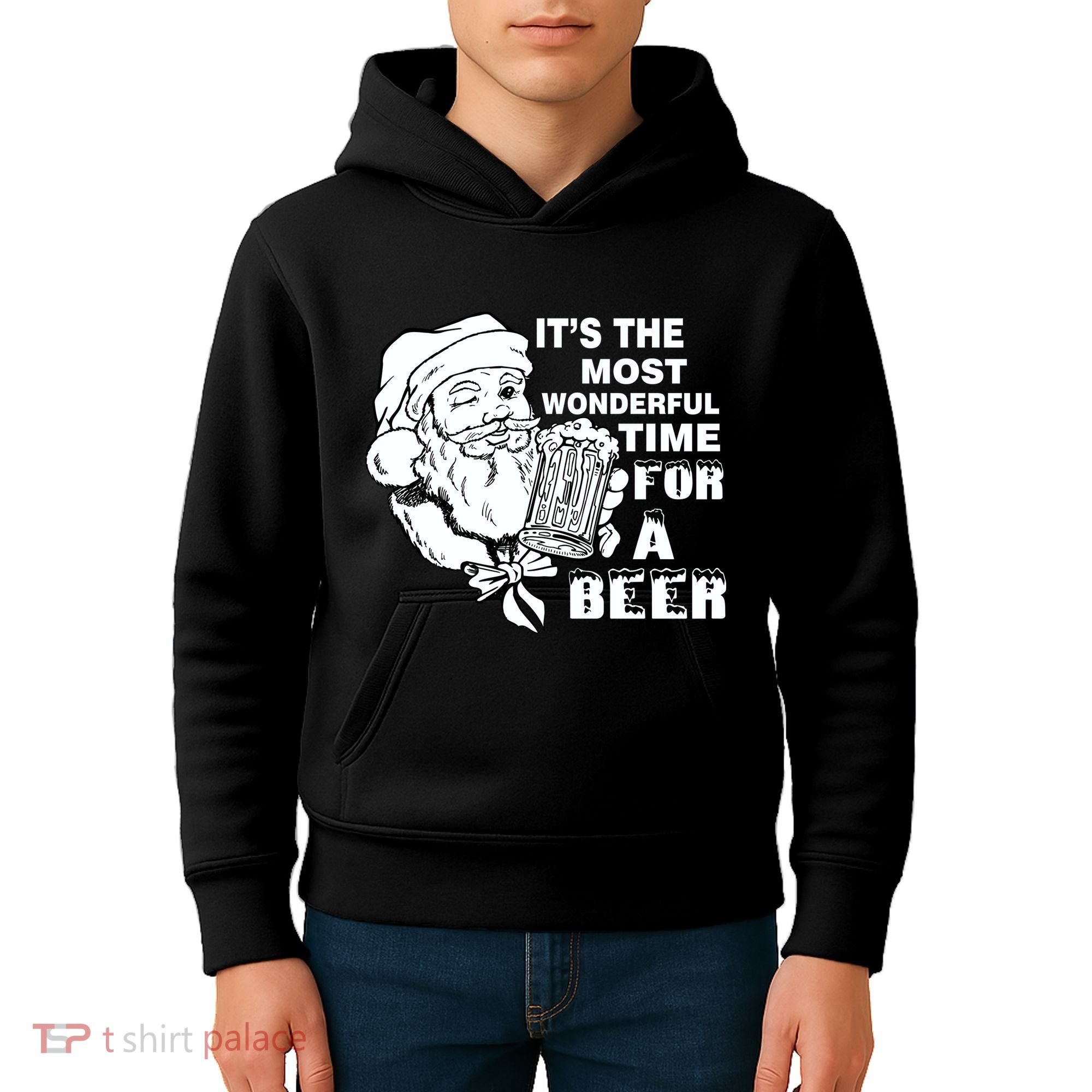 Most Wonderful Time For A Beer Kids Hoodie