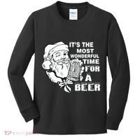 Most Wonderful Time For A Beer Kids Long Sleeve Shirt thumb 0