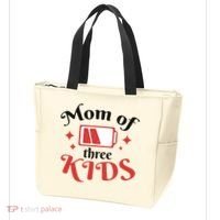 Mom Of Three Kids Battery Low Tote Bag thumb 3