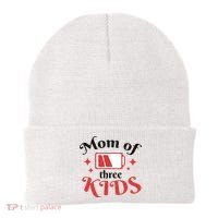 Mom Of Three Kids Battery Low Beanie thumb 0