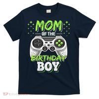 Mom Of The Birthday Boy Matching Video Gamer Party T-Shirt thumb 0