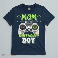 Mom Of The Birthday Boy Matching Video Gamer Party T-Shirt thumb 5