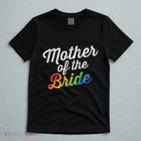 Mother Of The Bride Lgbt Gay Lesbian Wedding Gift For Mom T-Shirt thumb 5