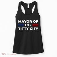 Mayor Of Titty City Women's Tank Top thumb 0