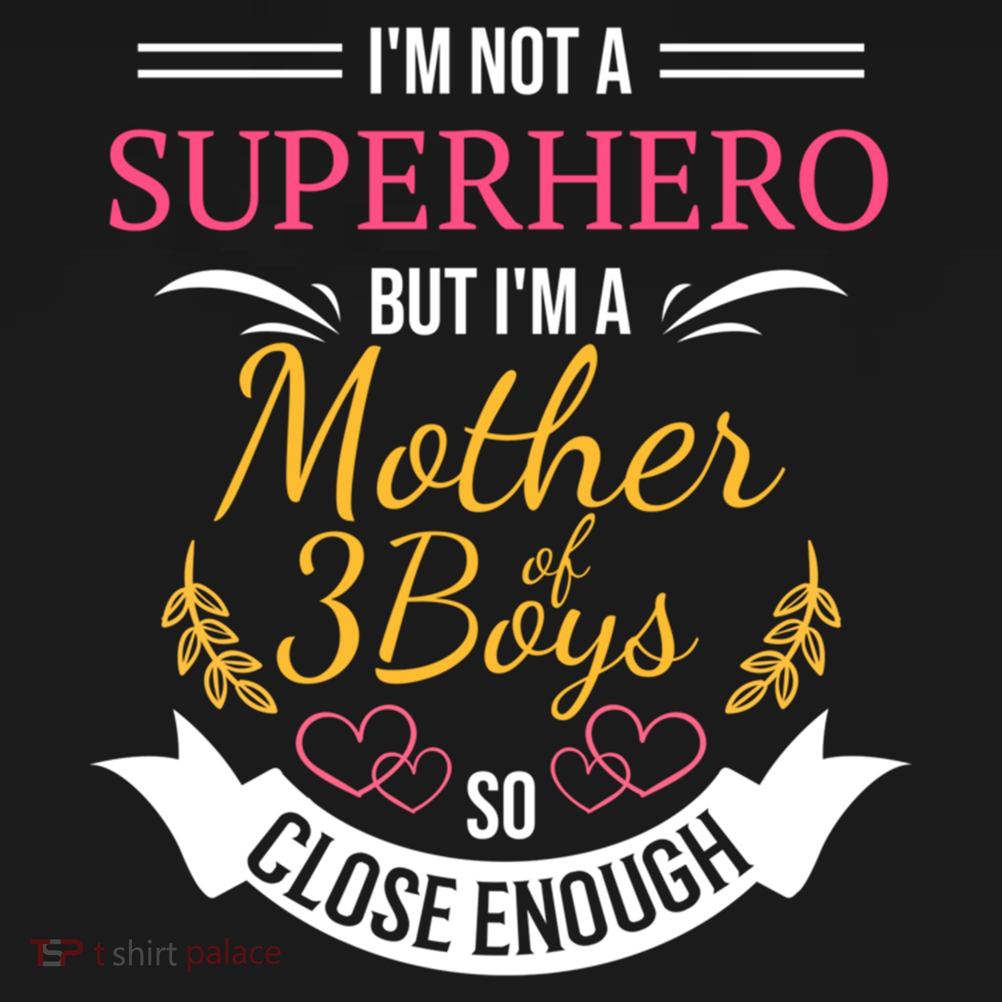 Mother Of Three Boys Cool Gift For Mom With 3 Sons Backpack