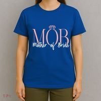 Mother Of The Bride Mama Of The Bride Mom Great Gift T-Shirt thumb 4