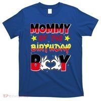 Mommy Of The Birthday Boy Cute Mom Gift T-Shirt thumb 0