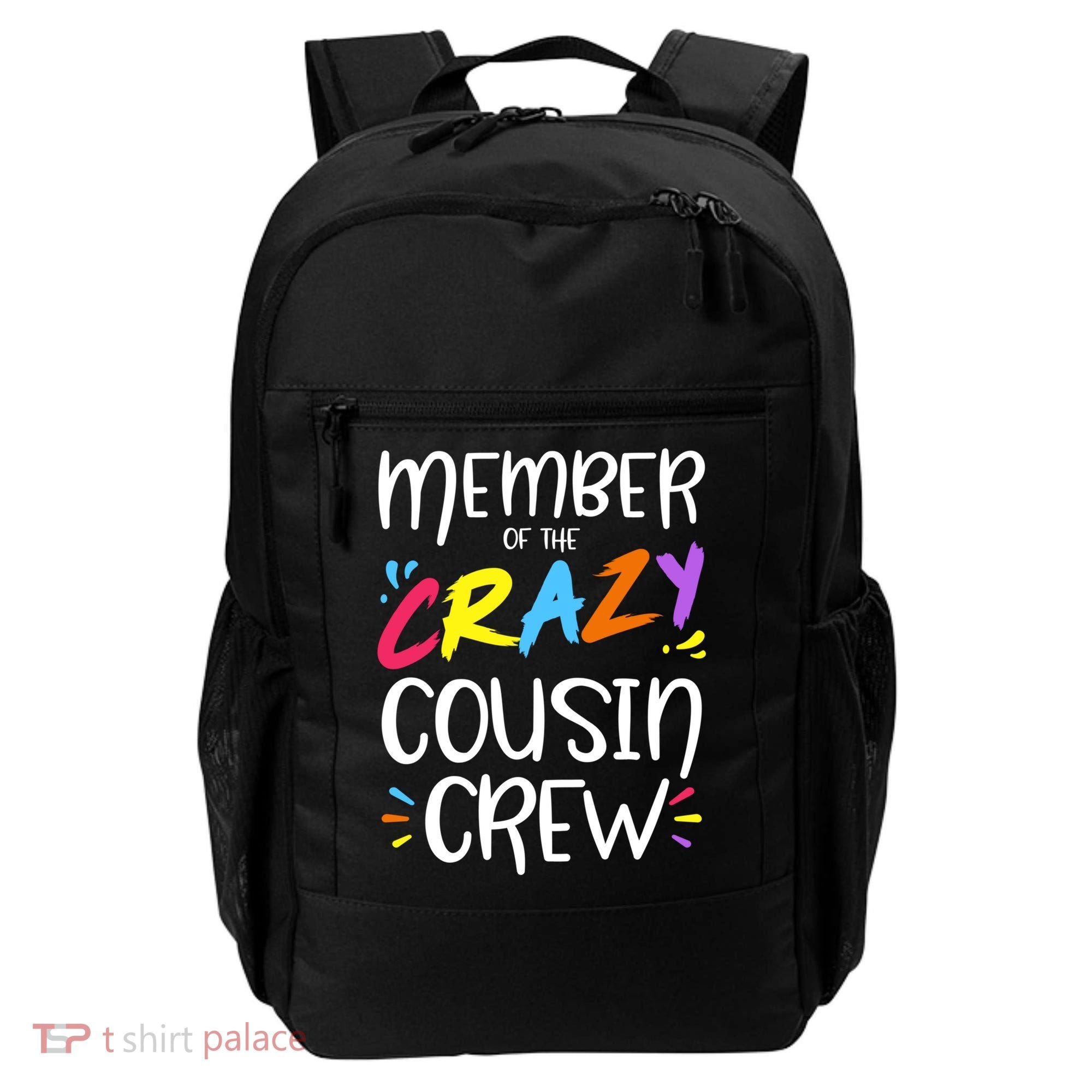 Member Of The Crazy Cousin Crew Gift Backpack