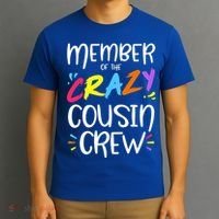 Member Of The Crazy Cousin Crew Gift T-Shirt thumb 3