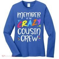 Member Of The Crazy Cousin Crew Gift Women's Long Sleeve Shirt thumb 0