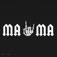 Mama Of The Bad Two The Bone Birthday 2 Years Old Birthday Mousepad thumb 1