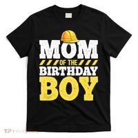 Mom of the Birthday Boy Construction Birthday Party Hat Gift T-Shirt thumb 0