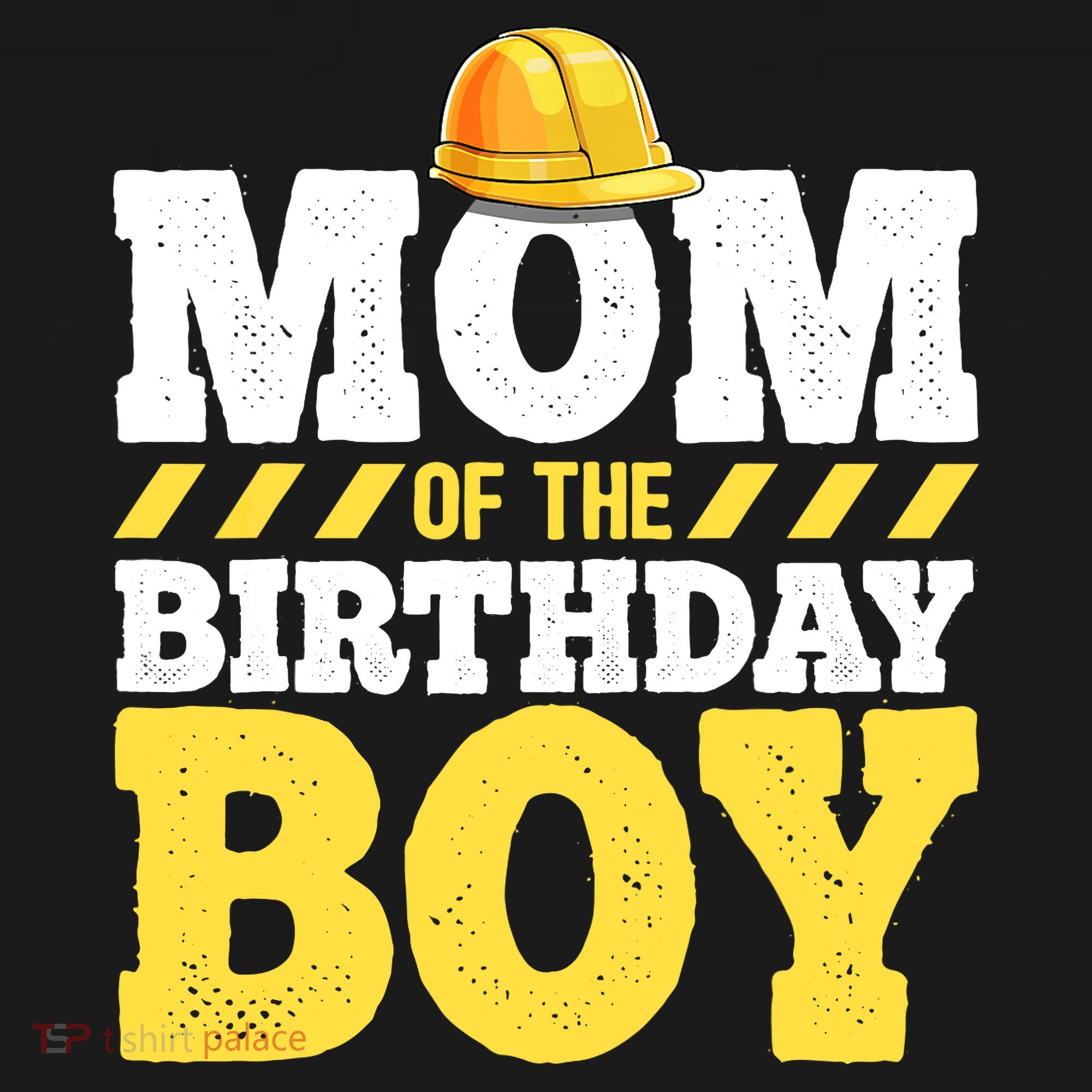 Mom of the Birthday Boy Construction Birthday Party Hat Gift Women's Hoodie