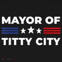Mayor Of Titty City Funny Gift Women's Hoodie thumb 2