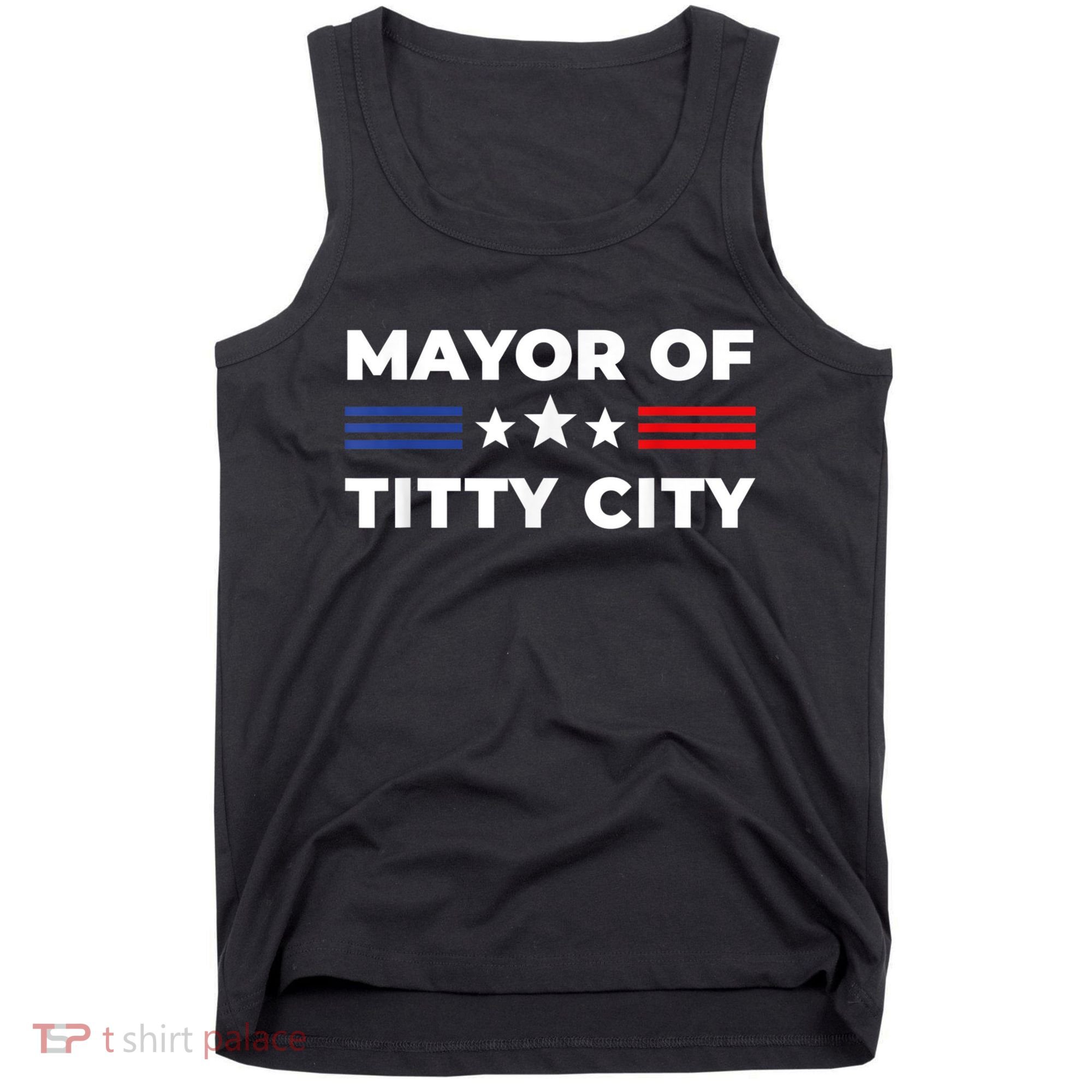 Mayor Of Titty City Funny Gift Tank Top