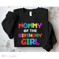 Mommy Of The Birthday Girl Master Builder Bricks Blocks Sweatshirt thumb 2