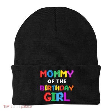 Mommy Of The Birthday Girl Master Builder Bricks Blocks Beanie