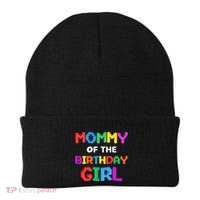 Mommy Of The Birthday Girl Master Builder Bricks Blocks Beanie thumb 0