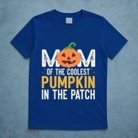 Mom Of The Coolest Pumpkin In The Patch Matching Halloween Cool Gift T-Shirt thumb 5