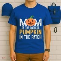 Mom Of The Coolest Pumpkin In The Patch Matching Halloween Cool Gift T-Shirt thumb 6
