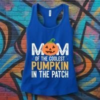 Mom Of The Coolest Pumpkin In The Patch Matching Halloween Cool Gift Women's Tank Top thumb 3