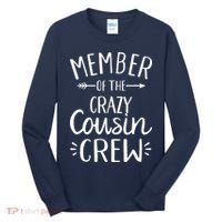 Member of the crazy cousin crew Tall Long Sleeve Shirt thumb 0