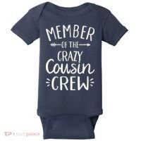 Member of the crazy cousin crew Baby Bodysuit thumb 0